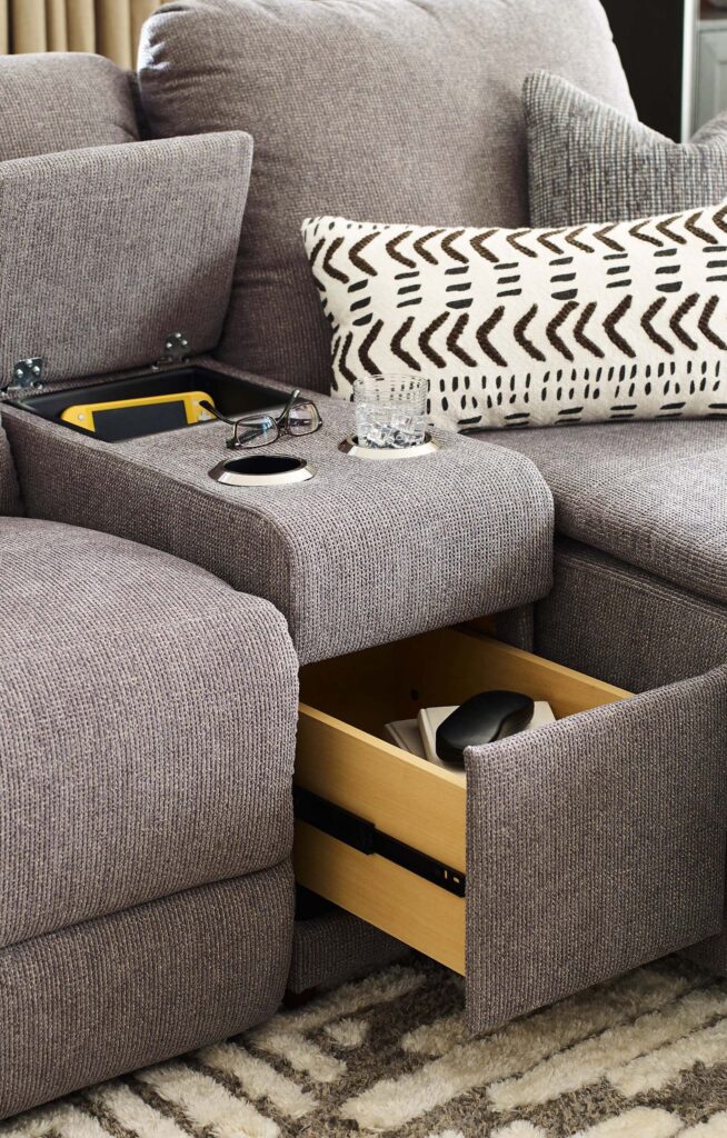 La-Z-Boy sofa or sectional in a room setting